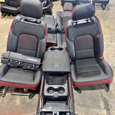 Ram rebel 1500 leather seats interior