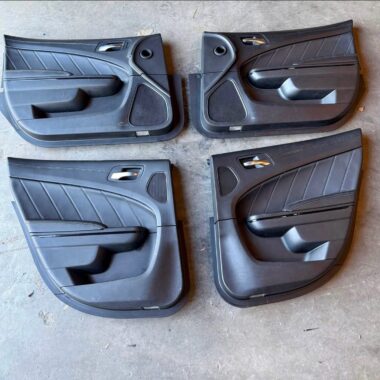 Charger leather door panel