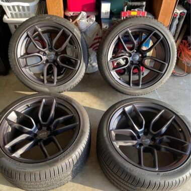 Challenger Hellcat Widebody rims and tires