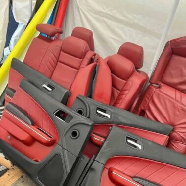 Dodge Charger red interior