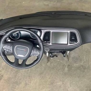 2022 Dodge Challenger dashboard with console