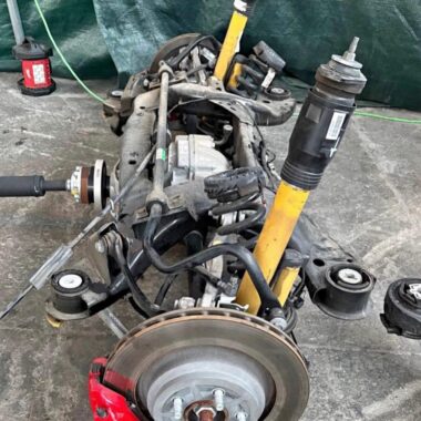 OEM ScatPack suspension system.