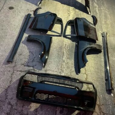 OEM Dodge Charger Black Widebody Kit: