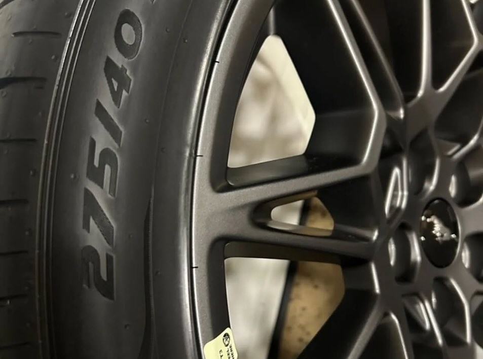 Mustang GT 19” Wheel and Pirelli Staggered Tire SET-Fits 2015-24 - Image 5