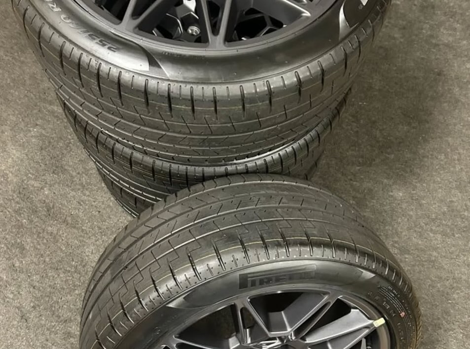 Mustang GT 19” Wheel and Pirelli Staggered Tire SET-Fits 2015-24 - Image 8